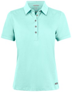 CUTTER & BUCK ADVANTAGE POLO WOMAN LIGHT TURQUOISE