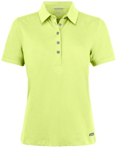 CUTTER & BUCK ADVANTAGE POLO WOMAN LIGHT GREEN