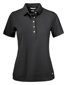 CUTTER & BUCK ADVANTAGE POLO WOMAN BLACK