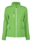 PRINTER SOFTSHELL VERT LADY ZIELONY