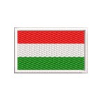 NASZYWKA FLAGA WĘGIER 60 x 40 mm