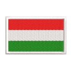 NASZYWKA FLAGA WĘGIER 70 x 45 mm