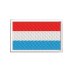 NASZYWKA FLAGA LUKSEMBURGA 60 x 40 mm