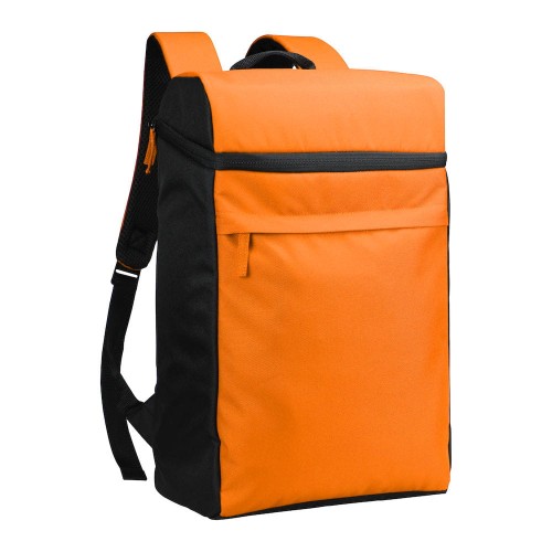 1582303-293 cooler backpack orange front.jpg