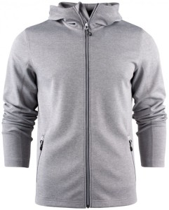 PRINTER BLUZA Z KAPTUREM LAYBACK GREY MELANGE 