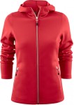 PRINTER BLUZA Z KAPTUREM LAYBACK LADY RED