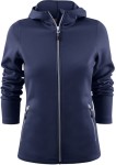 PRINTER BLUZA Z KAPTUREM LAYBACK LADY NAVY