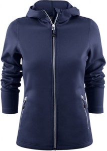 PRINTER BLUZA Z KAPTUREM LAYBACK LADY NAVY