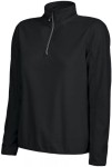D.A.D BLUZA POLAROWA MELTON LADY HALF ZIP BLACK