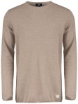 CUTTER & BUCK CARNATION SWEATER TAUPE MELANGE