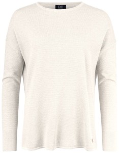 CUTTER & BUCK CARNATION SWEATER WOMAN OFF WHITE