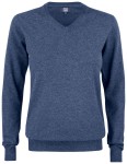 CUTTER & BUCK OAKVILLE V-NECK WOMAN NAVY MELANGE