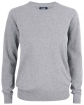 CUTTER & BUCK OAKVILLE CREWNECK WOMAN GREY MELANGE