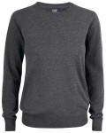 CUTTER & BUCK OAKVILLE CREWNECK WOMAN ANTHRACITE MELANGE