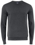 CUTTER & BUCK OAKVILLE CREWNECK ANTHRACITE MELANGE