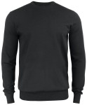 CUTTER & BUCK OAKVILLE CREWNECK BLACK