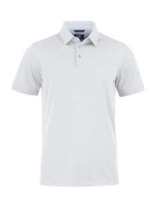 CUTTER & BUCK ADVANTAGE PREMIUM POLO WHITE
