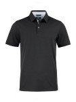 CUTTER & BUCK ADVANTAGE PREMIUM POLO BLACK
