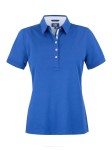 CUTTER & BUCK ADVANTAGE PREMIUM POLO WOMAN BLUE