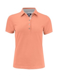 CUTTER & BUCK ADVANTAGE PREMIUM POLO WOMAN PAPAYA