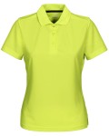 CUTTER & BUCK KELOWNA POLO WOMAN NEON YELLOW