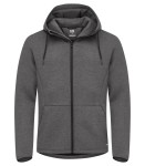 CUTTER & BUCK BLUZA PEMBERTON HOOD FZ ANTHRACITE MELANGE
