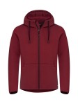 CUTTER & BUCK BLUZA PEMBERTON HOOD FZ BIKING RED