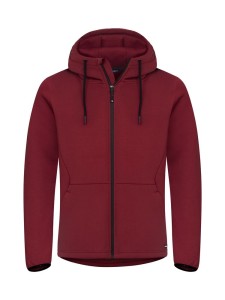 CUTTER & BUCK BLUZA PEMBERTON HOOD FZ BIKING RED