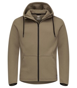 CUTTER & BUCK BLUZA PEMBERTON HOOD FZ KHAKI