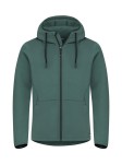 CUTTER & BUCK BLUZA PEMBERTON HOOD FZ PINE GREEN