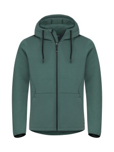 CUTTER & BUCK BLUZA PEMBERTON HOOD FZ PINE GREEN
