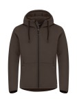 CUTTER & BUCK BLUZA PEMBERTON HOOD FZ DARK MOCCA