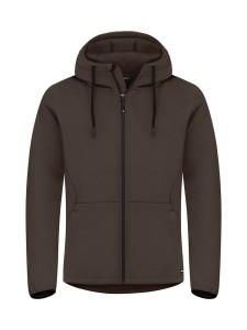 CUTTER & BUCK BLUZA PEMBERTON HOOD FZ DARK MOCCA