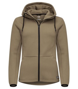 CUTTER & BUCK BLUZA PEMBERTON HOOD FZ WOMAN KHAKI