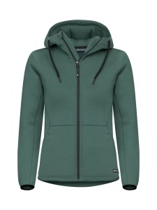 CUTTER & BUCK BLUZA PEMBERTON HOOD FZ WOMAN PINE GREEN