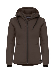 CUTTER & BUCK BLUZA PEMBERTON HOOD FZ WOMAN DARK MOCCA