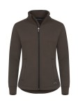 CUTTER & BUCK BLUZA PEMBERTON CARDIGAN FZ WOMAN DARK MOCCA