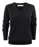 HARVEST SWETER ASHLAND V-NECK WOMAN BLACK