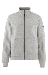 BLUZA CRAFT COMMUNITY 2.0 ZIP JACKET WOMAN GREY MELANGE