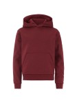 BLUZA CRAFT COMMUNITY 2.0 HOODIE JUNIOR  MAROON