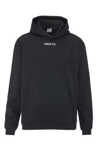 BLUZA CRAFT COMMUNITY 2.0 HOODIE LOGO BLACK