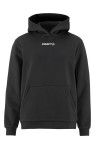 BLUZA CRAFT COMMUNITY 2.0 LOGO HOODIE WOMAN BLACK