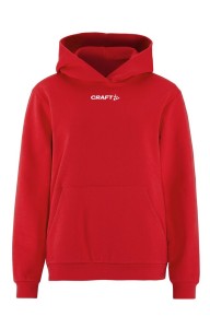 BLUZA CRAFT COMMUNITY 2.0 LOGO HOODIE WOMAN BRIGHT RED