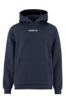 BLUZA CRAFT COMMUNITY 2.0 LOGO HOODIE WOMAN NAVY