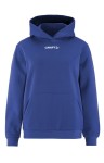 BLUZA CRAFT COMMUNITY 2.0 LOGO HOODIE WOMAN CLUB COBALT