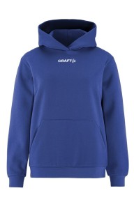 BLUZA CRAFT COMMUNITY 2.0 LOGO HOODIE WOMAN CLUB COBALT