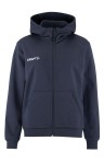 BLUZA CRAFT COMMUNITY 2.0 LOGO FZ HOODIE WOMAN NAVY