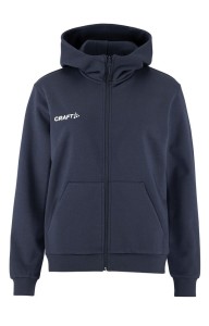 BLUZA CRAFT COMMUNITY 2.0 LOGO FZ HOODIE WOMAN NAVY