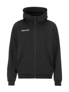 BLUZA CRAFT COMMUNITY 2.0 LOGO FZ HOODIE WOMAN BLACK