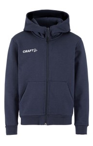 BLUZA CRAFT COMMUNITY 2.0 LOGO FZ HOODIE JUNIOR NAVY